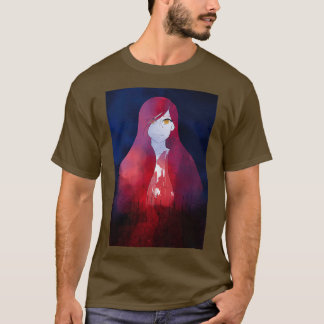Camiseta Chica de cabello rojo
