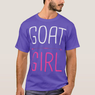 Camiseta Chica de cabra que amo a las cabras