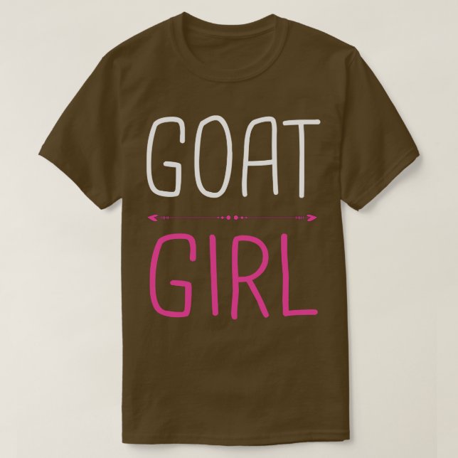 Camiseta Chica de cabra que amo a las cabras (Diseño del anverso)