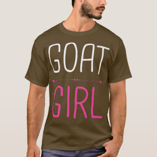 Camiseta Chica de cabra que amo a las cabras