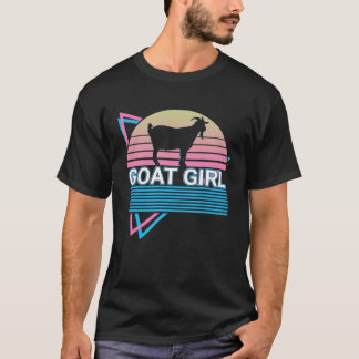 Camiseta Chica de cabra retro