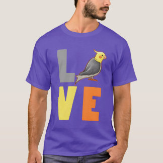 Camiseta Chica de cacatúa de amor