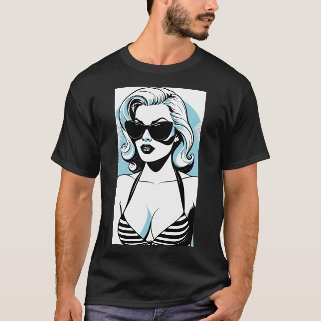 Camiseta Chica de California (Anverso)