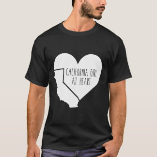 Camiseta Chica de California en el corazón