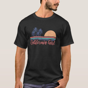 Camiseta Chica de California Lindo Chica de Cali Playa Retr