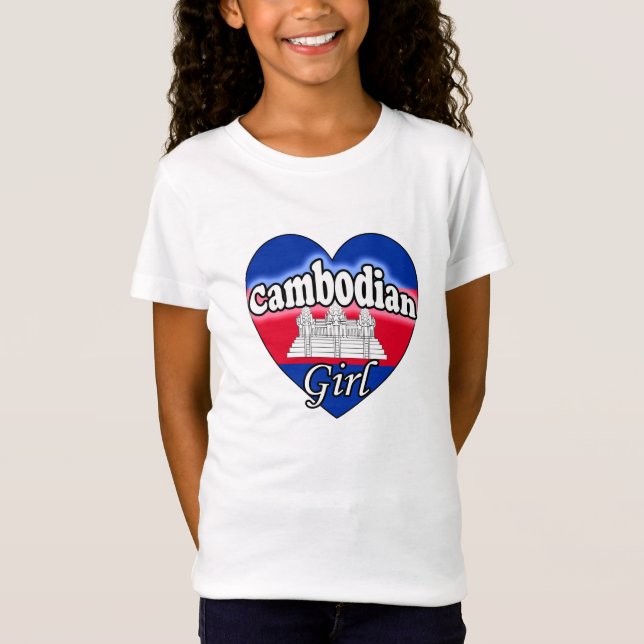 Camiseta Chica de Camboya (Anverso)