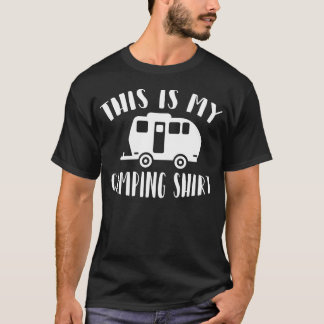 Camiseta Chica de camping campista caravana