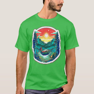 Camiseta Chica de Camping Serenity