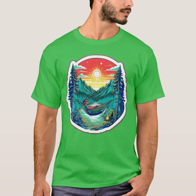 Camiseta Chica de Camping Serenity (Anverso)