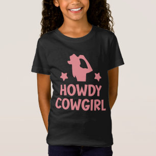 Camiseta Chica de campo Caballo Vaquera Occidental Baile en