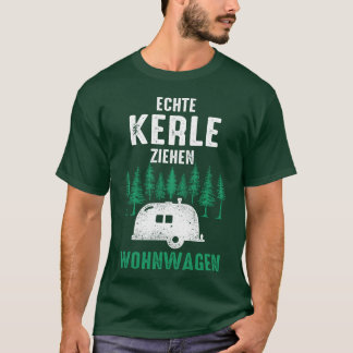 Camiseta Chica de caravanas de camping chicos reales