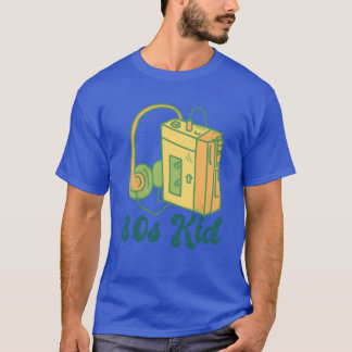 Camiseta Chica de casete Kid de los 80