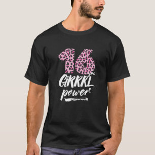 Camiseta Chica de celebración de cumpleaños de 16 años para