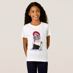 Camiseta Chica de cereza