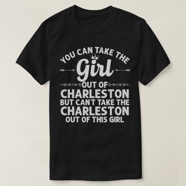 Camiseta Chica De CHARLESTON SC DE CAROLINA DEL SUR (Diseño del anverso)
