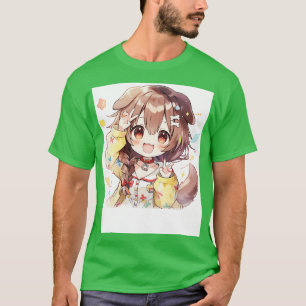 Camiseta Chica de Chibi Cute