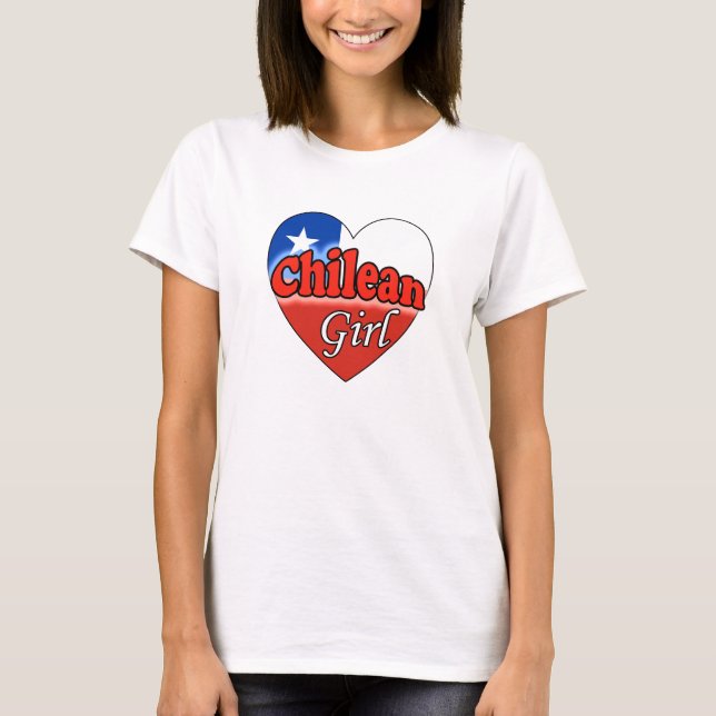 Camiseta Chica de Chile (Anverso)