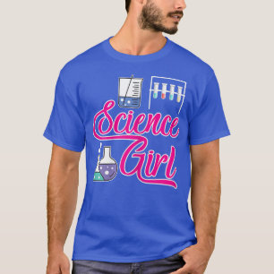 Camiseta Chica de Ciencia Biología STEM Química Física Muje