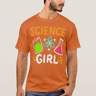 Camiseta Chica de Ciencia Futuros Químicos Biólogo Profesor