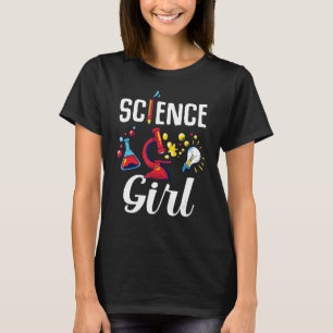Camiseta Chica de Ciencia Química Biología Estudiante Mic