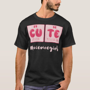 Camiseta Chica De Ciencia Tabla De Elementos Profesor De Ci