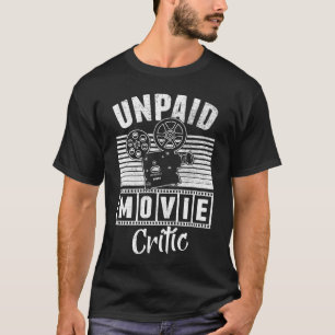 Camiseta Chica de cine de cámara crítica de película no rem