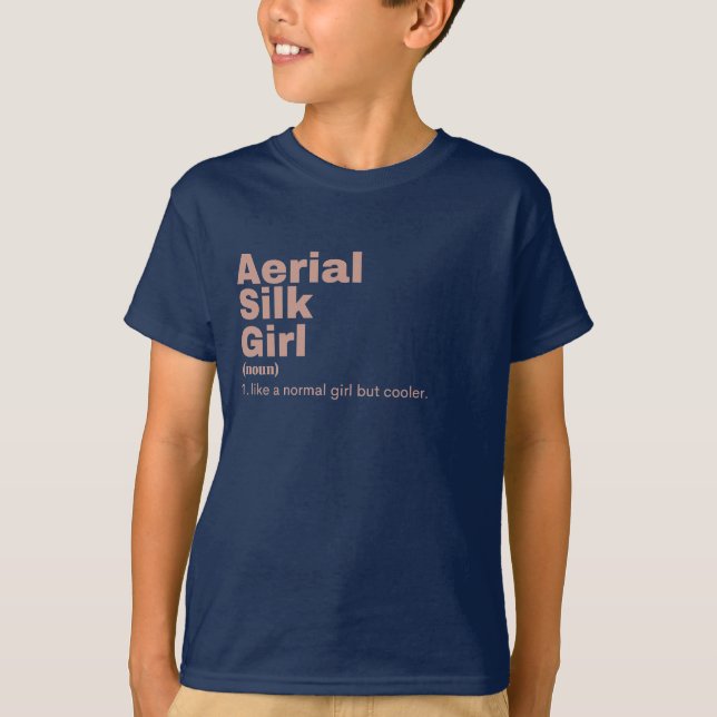 Camiseta Chica de cine - Seda aérea (Anverso)