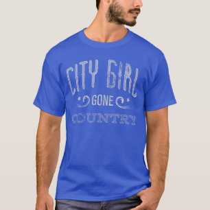 Camiseta Chica de ciudad vida rural orgullo rural regalo am
