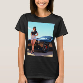 Camiseta chica de coche