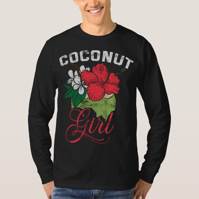 Camiseta Chica de coco (Anverso)