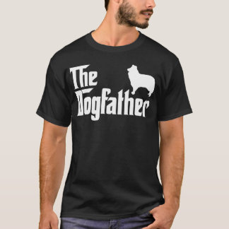 Camiseta Chica de Collie Dogfather Dog Dad
