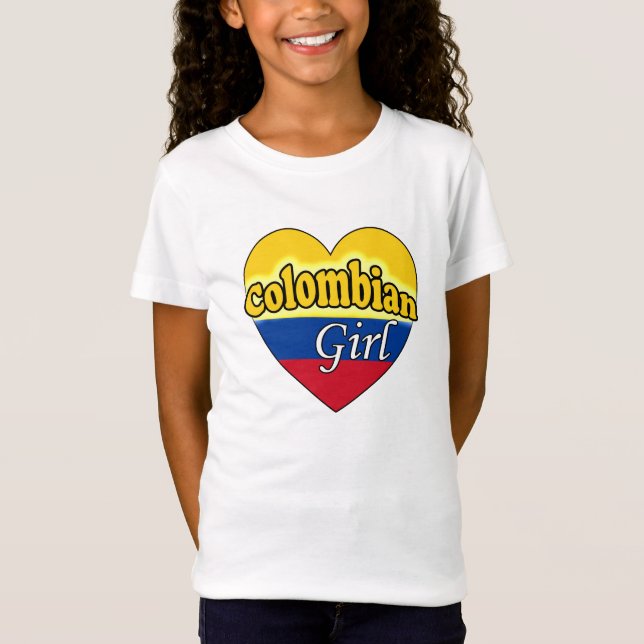 Camiseta Chica de Colombia (Anverso)