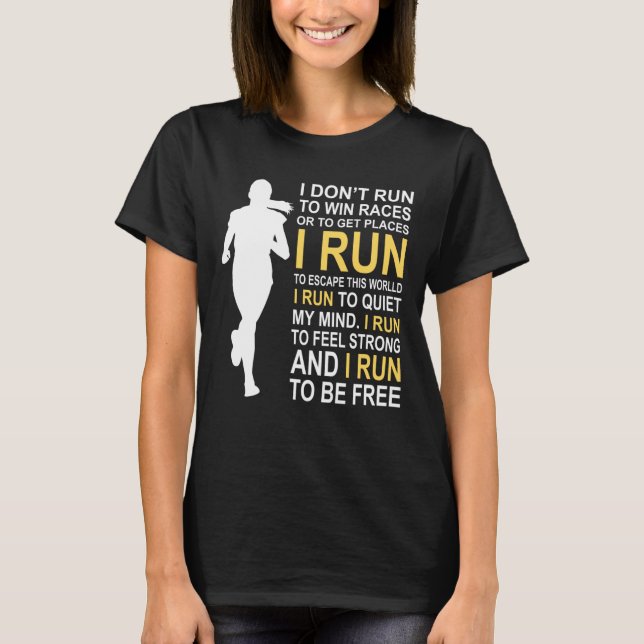 Camiseta Chica de corredores mujeres no candidatas a ganar  (Anverso)