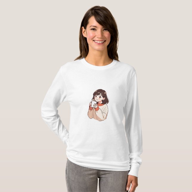 Camiseta Chica de corte (Anverso completo)