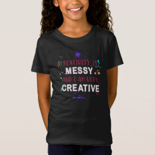 Camiseta Chica de creatividad