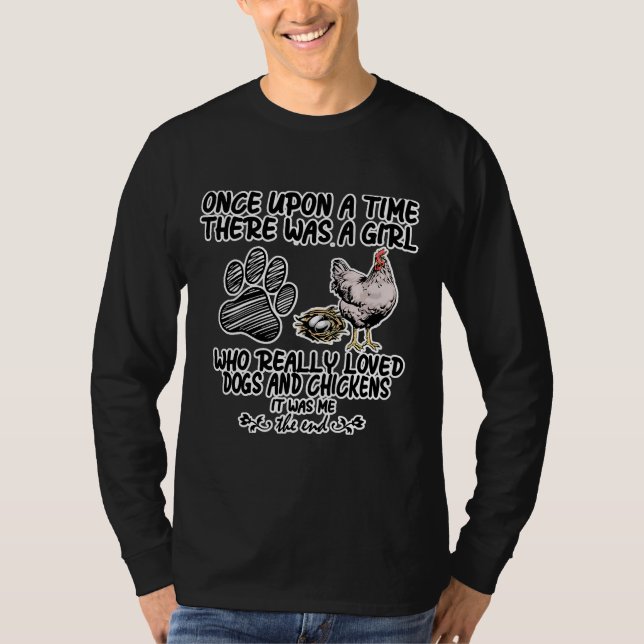 Camiseta Chica de criadores de perros de pollo (Anverso)