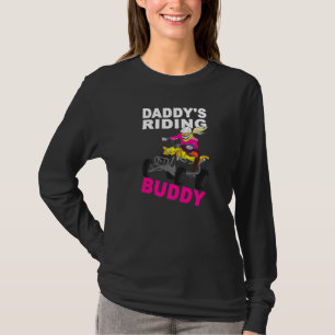 Camiseta Chica de cuatro ciclistas de cuatro ruedas de papá