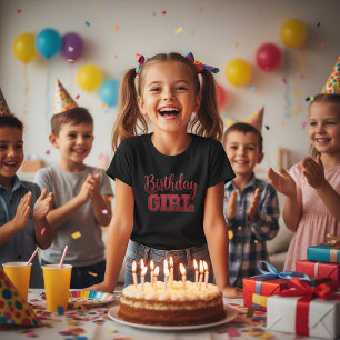 Camiseta Chica de cumpleaños