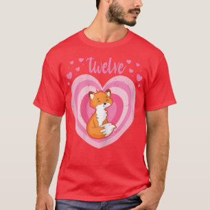 Camiseta chica de cumpleaños 12º cumpleaños de 12 años