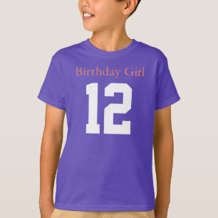 Camiseta Chica de cumpleaños 12