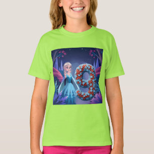 Camiseta Chica De Cumpleaños A Los 9