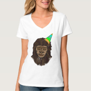Camiseta Chica de cumpleaños Bigfoot