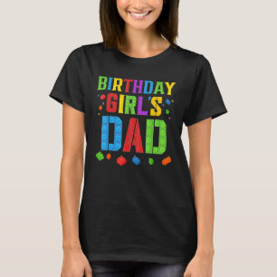 Camiseta Chica de Cumpleaños Blocks Master Builder Brick Bu