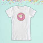 Camiseta Chica de cumpleaños de Donut fiesta<br><div class="desc">Camiseta chica de cumpleaños Big Donut</div>