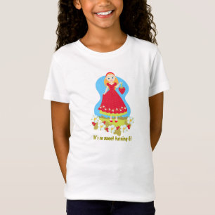 Camiseta Chica de cumpleaños de fresa