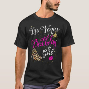 Camiseta Chica De Cumpleaños De Las Vegas Y Viaje De Chi