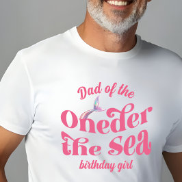 Camiseta Chica de cumpleaños de Oneder The Sea Mermaid