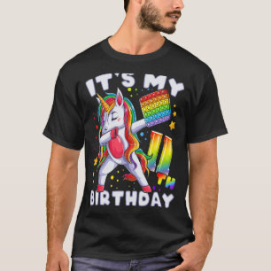 Camiseta Chica de Cumpleaños de Unicornio 11 años 11º cumpl