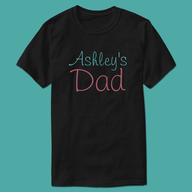 Camiseta Chica de cumpleaños papá (Subido por el creador)