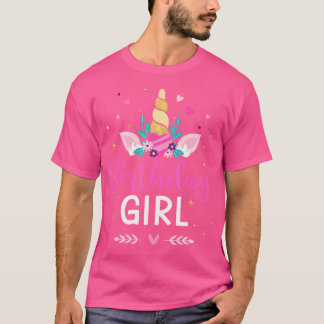 Camiseta Chica de cumpleaños Princess Matching Familia Unic